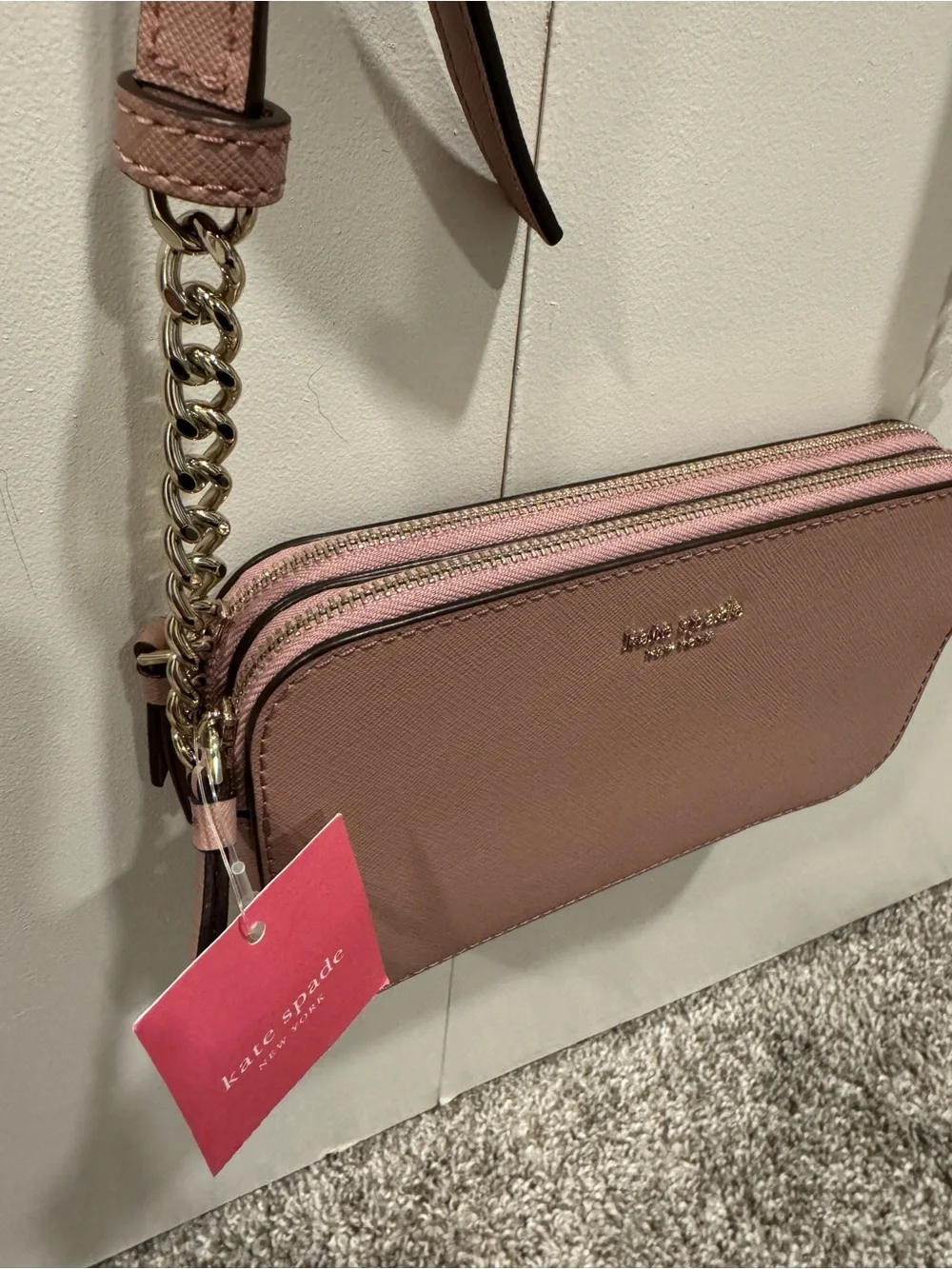 NEW! kate spade blush pink crossbody bag